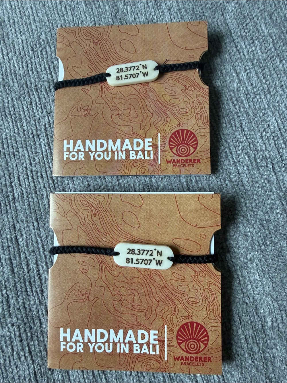 Wanderer Bracelet Set of 2 Walt Disney World Coordinates Bracelets NEW